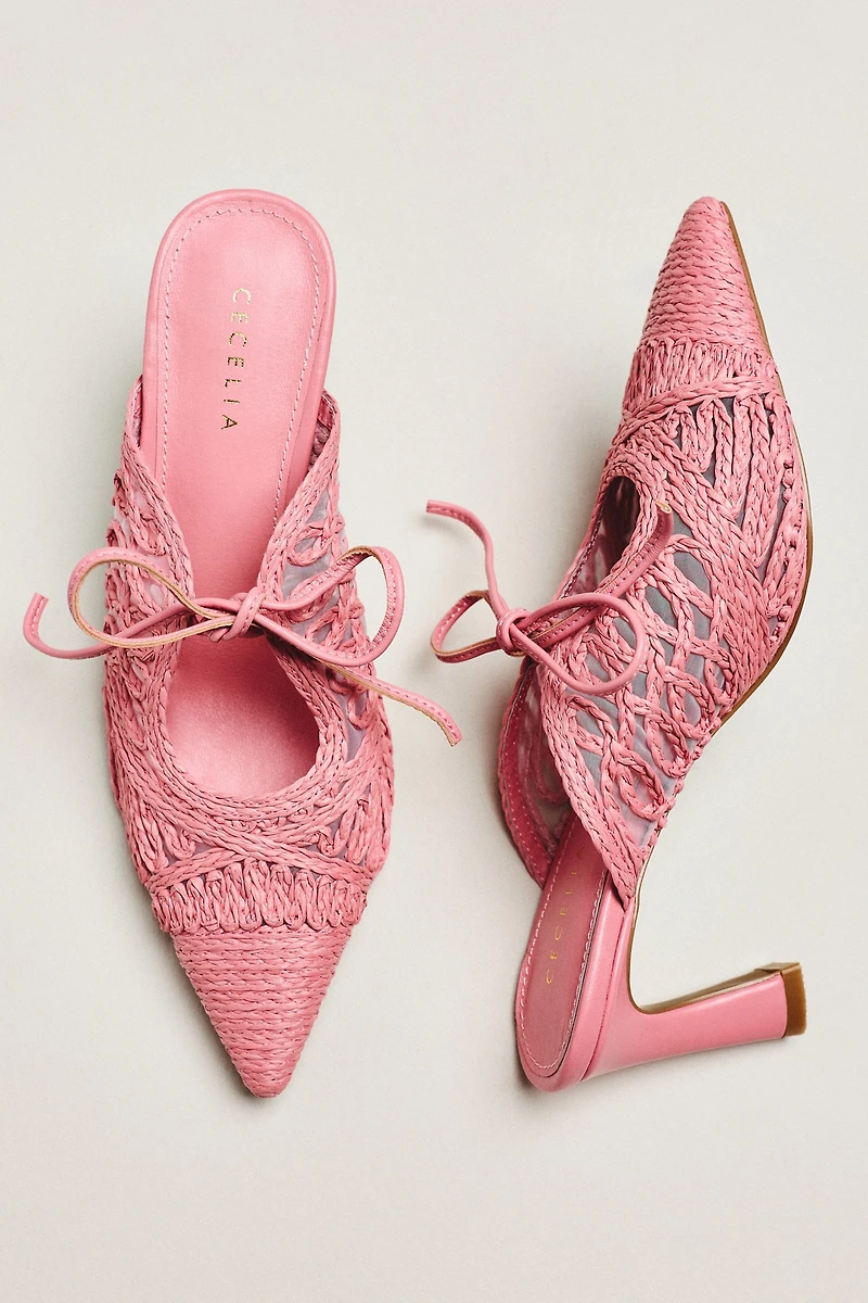 Cecelia New York Glen Lace-Up Heels