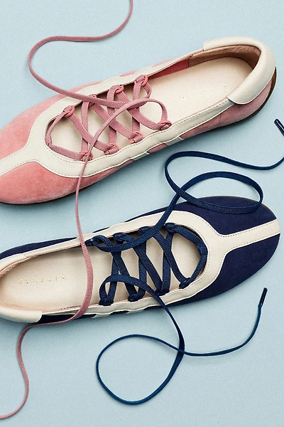 Cecilia New York Willa Lace-Up Flats