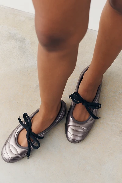 JW PEI Erika Lace-Up Ballet Flats