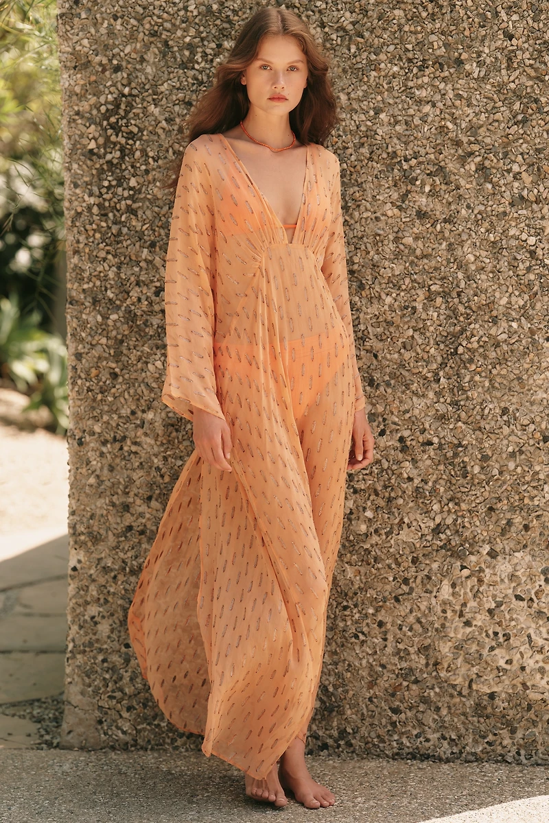Elizabeth Gillett Sheer Cover-Up Tunic