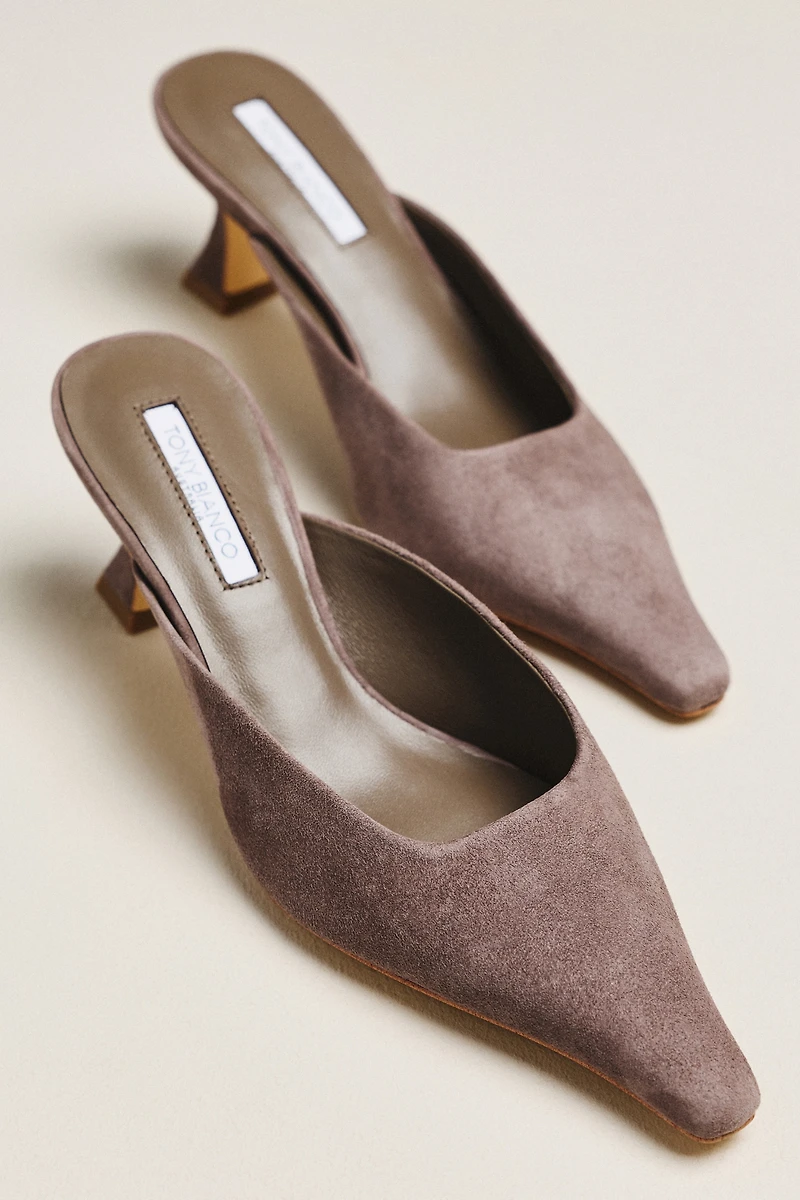 Tony Bianco Juniper Kitten Heel Mules