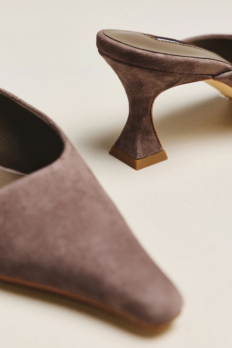 Tony Bianco Juniper Kitten Heel Mules
