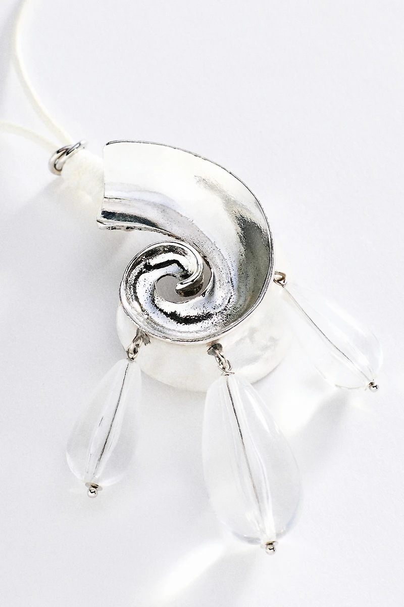 By Anthropologie Shell Pendant Necklace