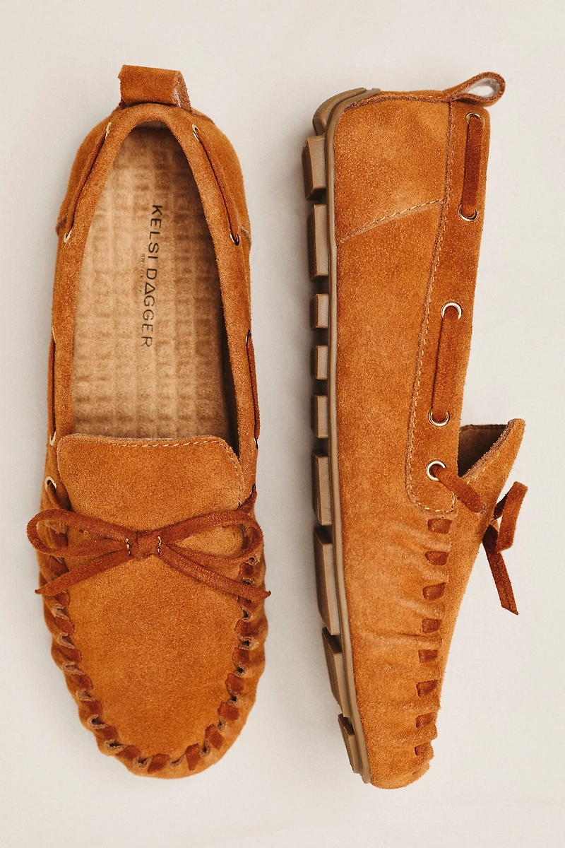 Kelsi Dagger Brooklyn Driver Suede Flats