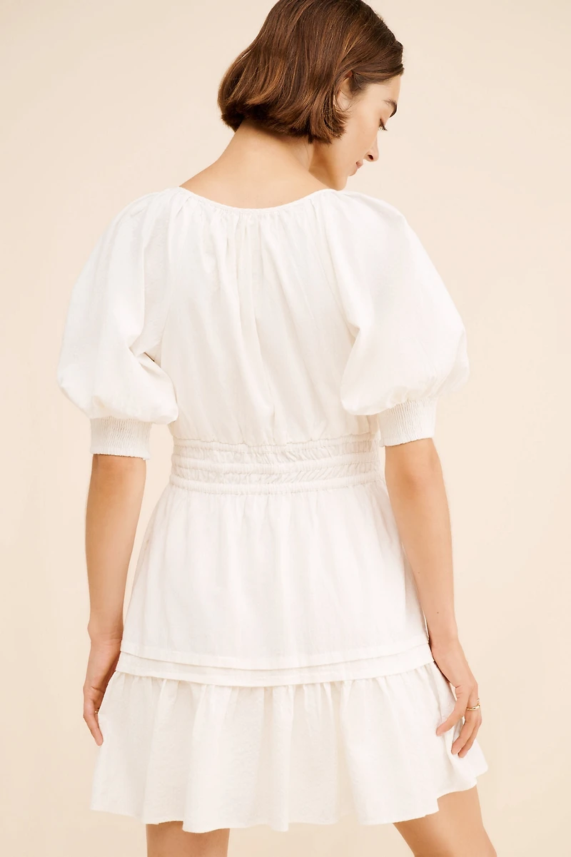 Puff Sleeve Somerset Mini Dress
