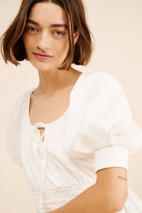 Puff Sleeve Somerset Mini Dress