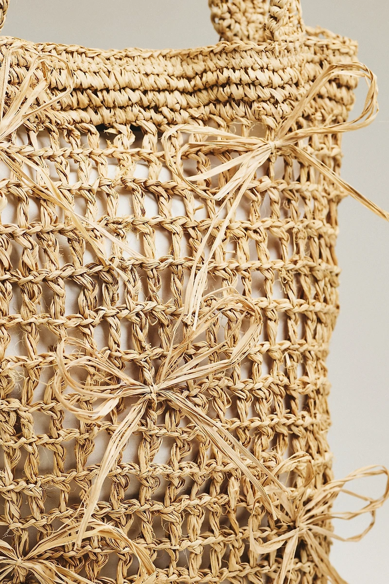 Sunshine Tienda Raffia Tote Bag