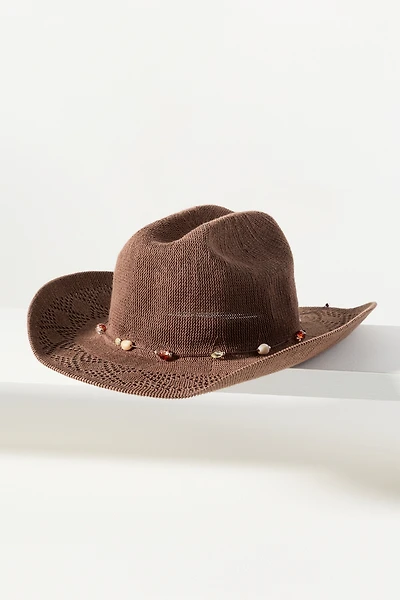 Wyeth Beaded Nubby Rancher Hat