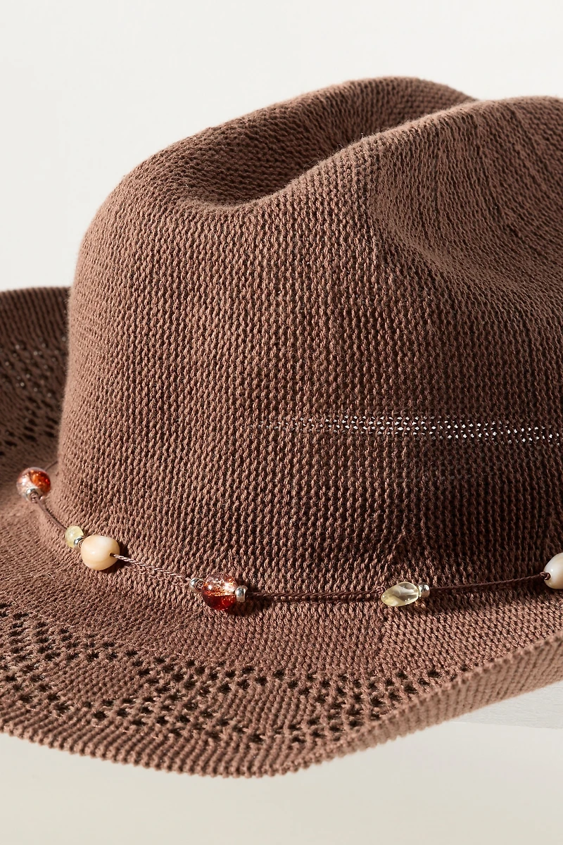 Wyeth Beaded Nubby Rancher Hat