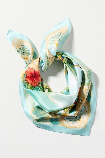 Elegancia Tropical 100% Silk Island Bliss Scarf