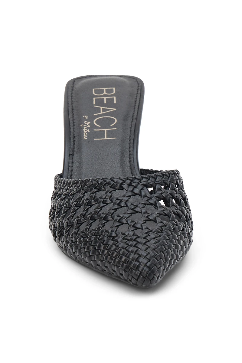 Matisse Tia Woven Heeled Mules