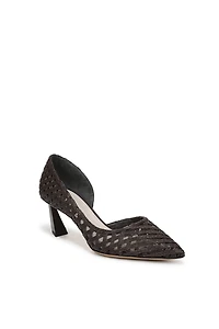 Sarto A-Tawny Ponted-Toe Heels