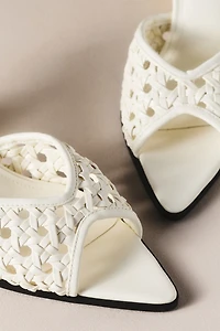 JW PEI Woven Sphere Heel Mules
