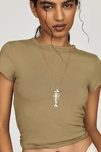 Fish Pendant Necklace