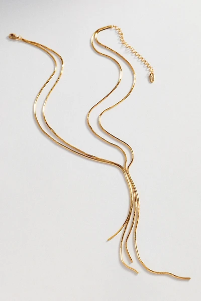 Fringe Y-Neck Necklace