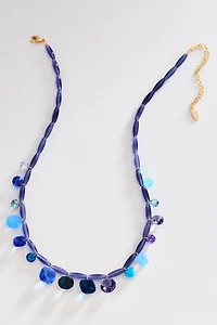 Multi-Stone Beaded Necklace