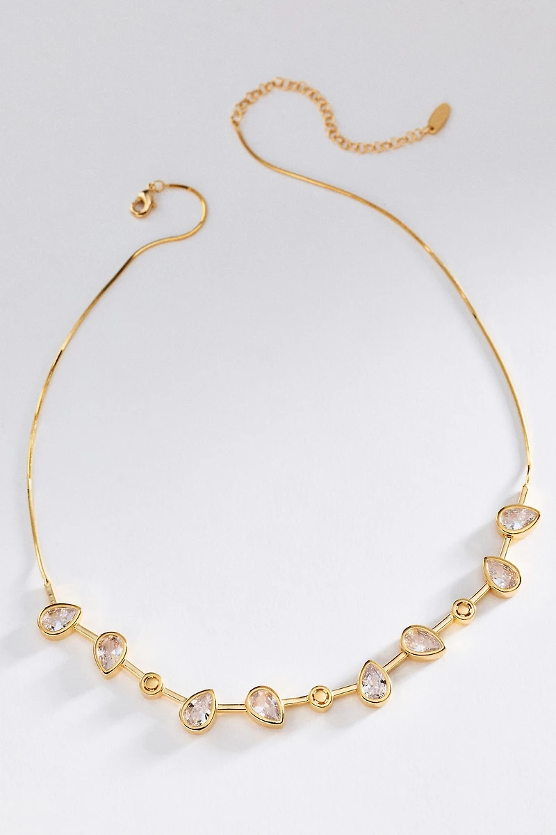 Mixed-Up Crystal Necklace