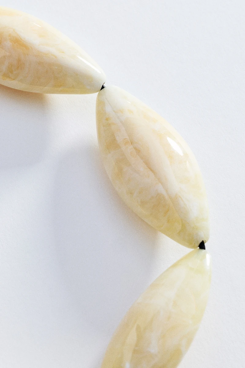 Chunky Pearl Beaded Necklace