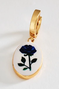 Ceramic Huggie Earrings
