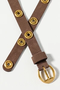 By Anthropologie Circle Studded Belt
