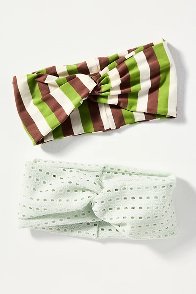Soft Twist Headbands, Set of 2