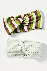 Soft Twist Headbands, Set of 2