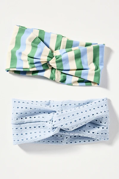 Soft Twist Headbands, Set of 2