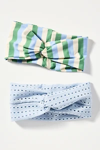 Soft Twist Headbands, Set of 2