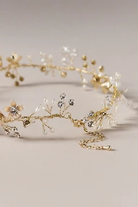 Twigs & Honey Flower Vine Pearl and Crystal Convertible Piece