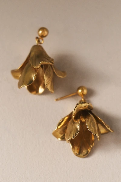Twigs & Honey Hand-Sculpted Dimensional Floral Earrings