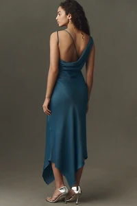 BHLDN Asymmetric Slip Dress