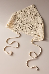 Unreal Fur Crochet Hair Scarf