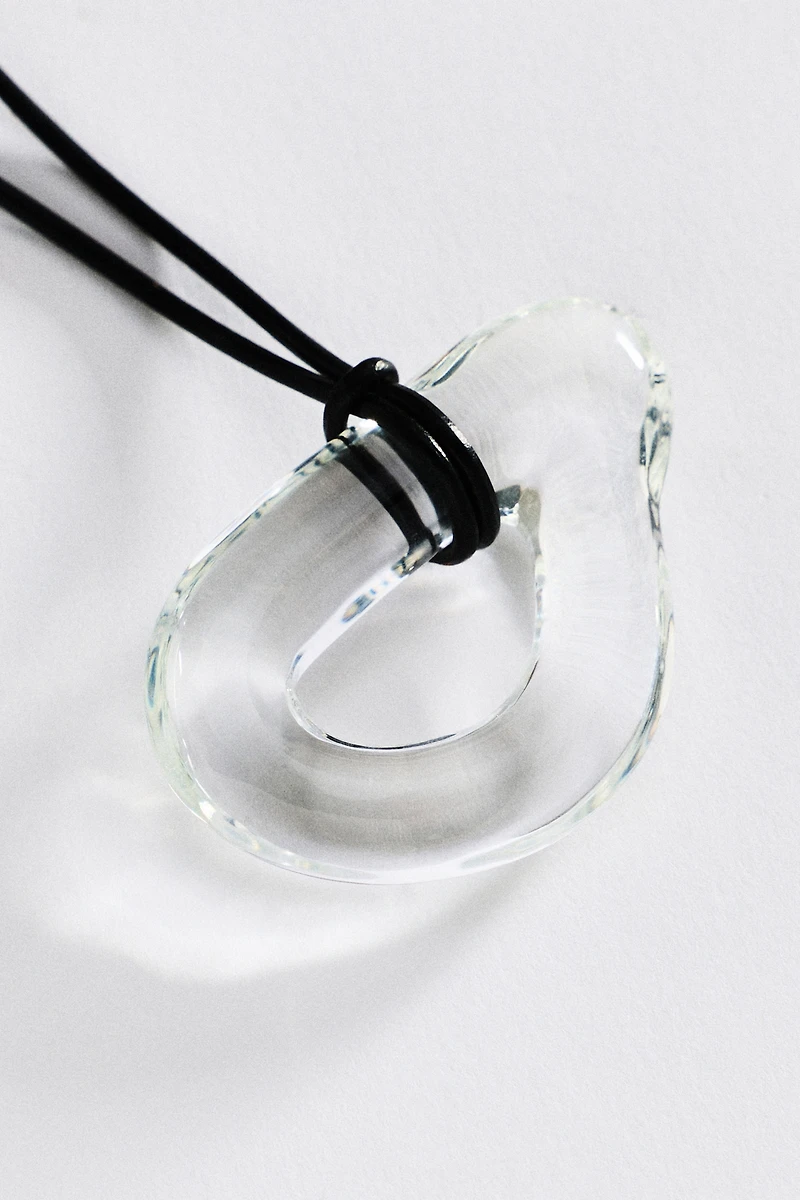 Organic Resin Necklace