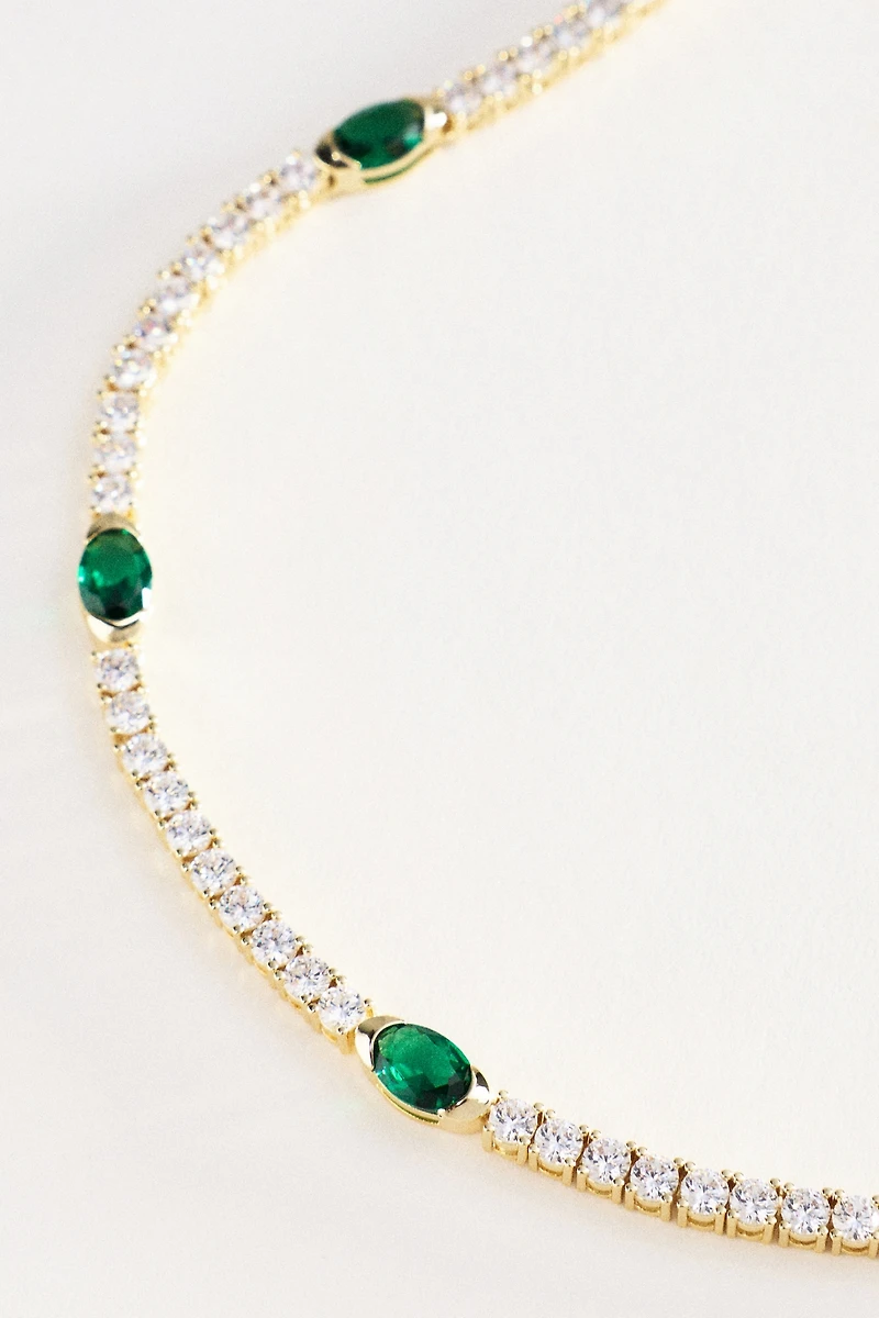 Melinda Maria Maven 16" Tennis Necklace