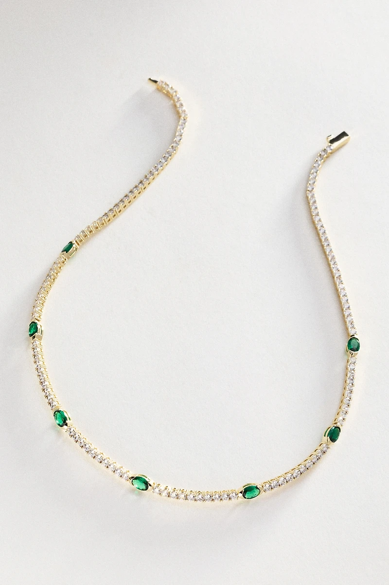 Melinda Maria Maven 18" Tennis Necklace
