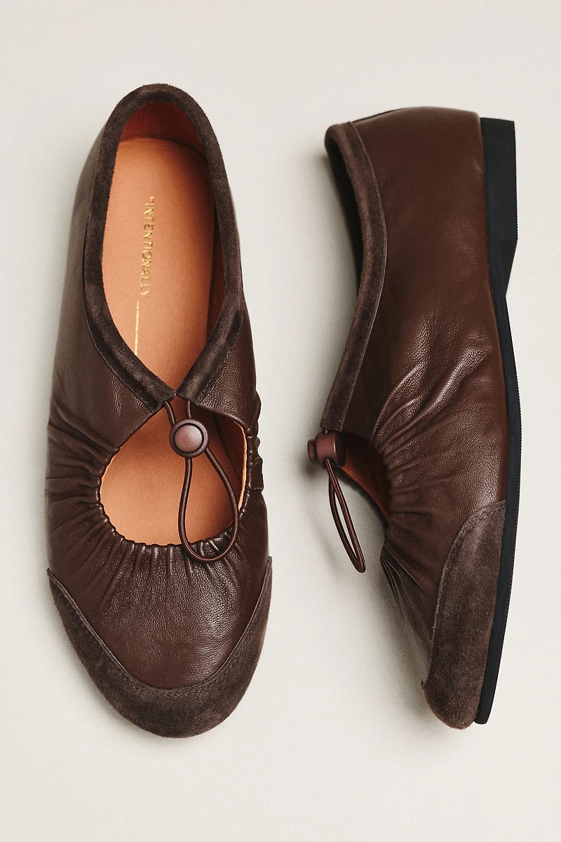 Intentionally Blank La Jolla Mary Jane Ballet Flats