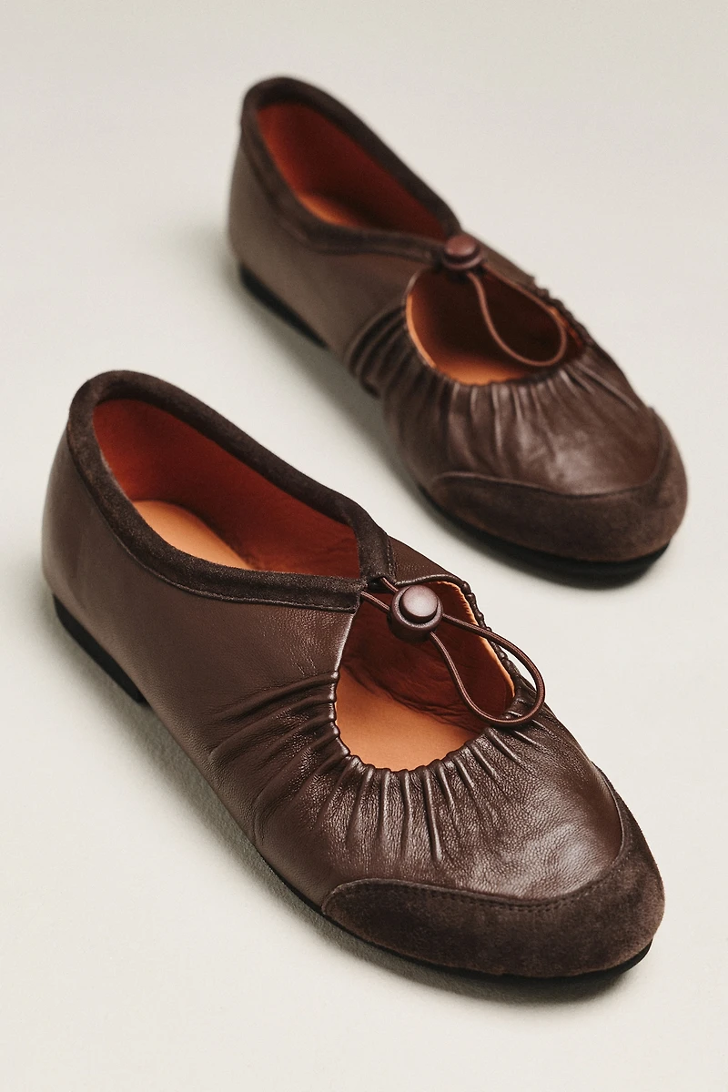 Intentionally Blank La Jolla Mary Jane Ballet Flats