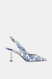 Betsey Johnson Beaded Slingback Heels