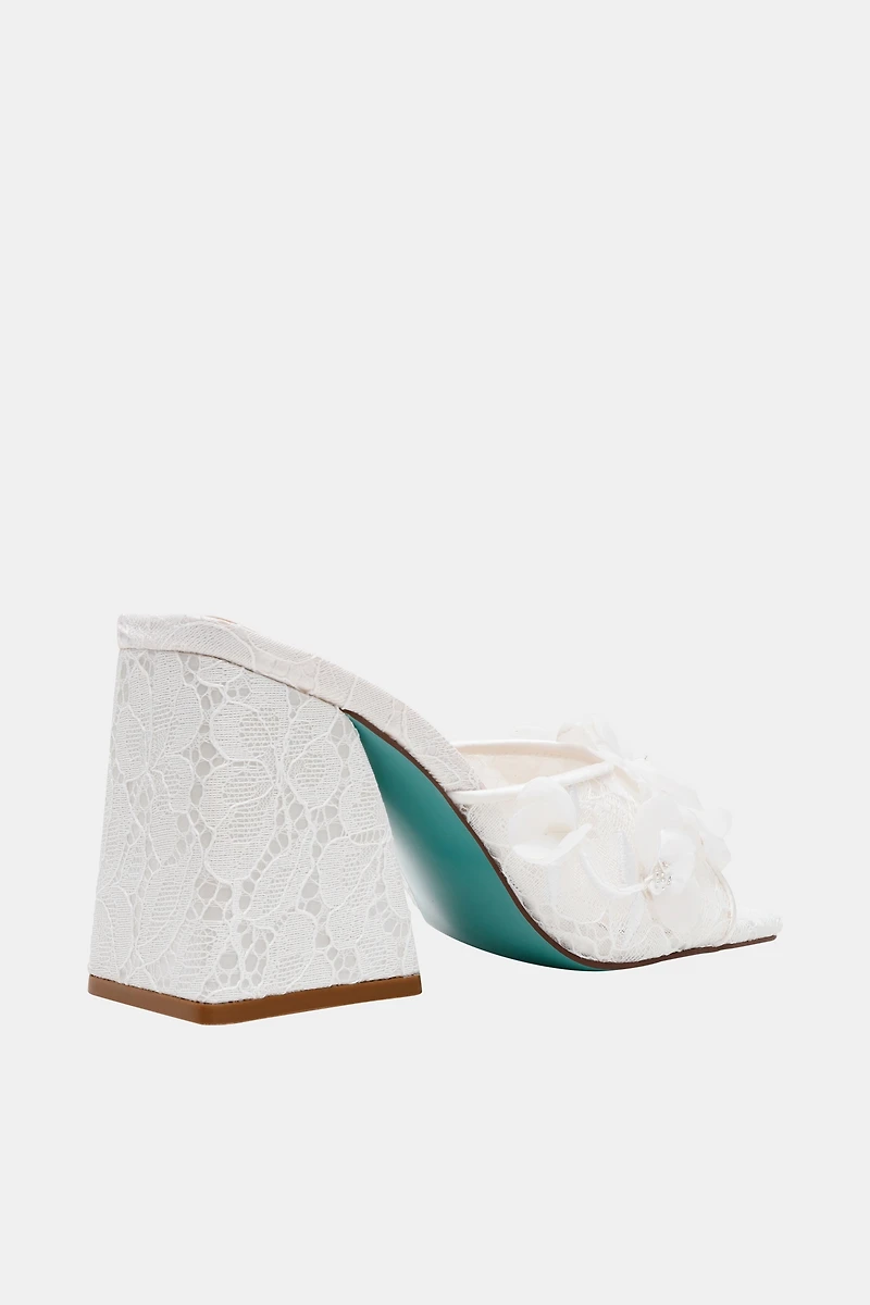 Betsey Johnson Heath Mule Heels