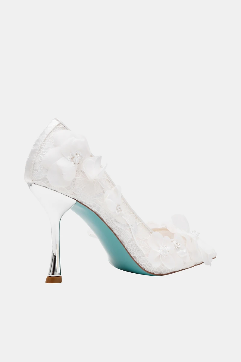 Betsey Johnson Darcy Floral Pumps