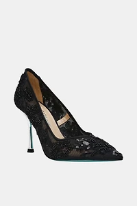 Betsey Johnson Jeni Mesh Heels