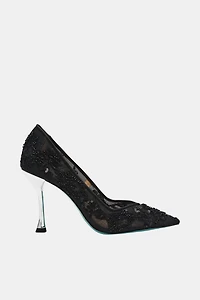 Betsey Johnson Jeni Mesh Heels