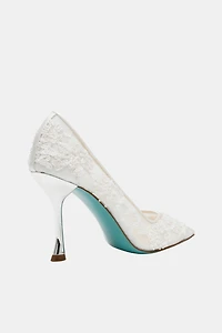 Betsey Johnson Jeni Mesh Heels