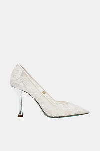 Betsey Johnson Jeni Mesh Heels