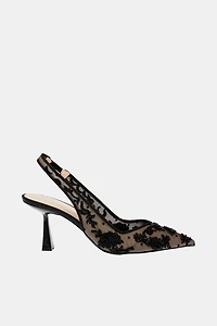 Betsey Johnson Nikki Mesh Heels