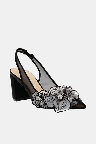 Betsey Johnson Petra Floral Heels