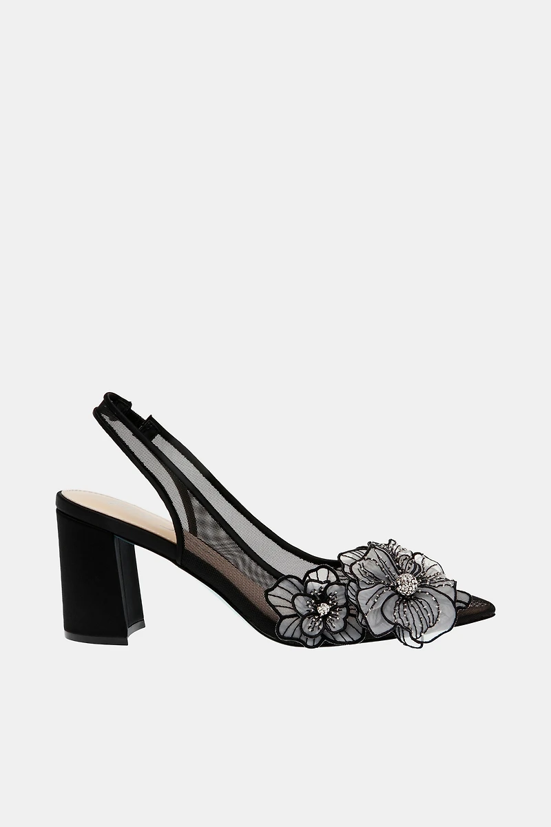 Betsey Johnson Petra Floral Heels