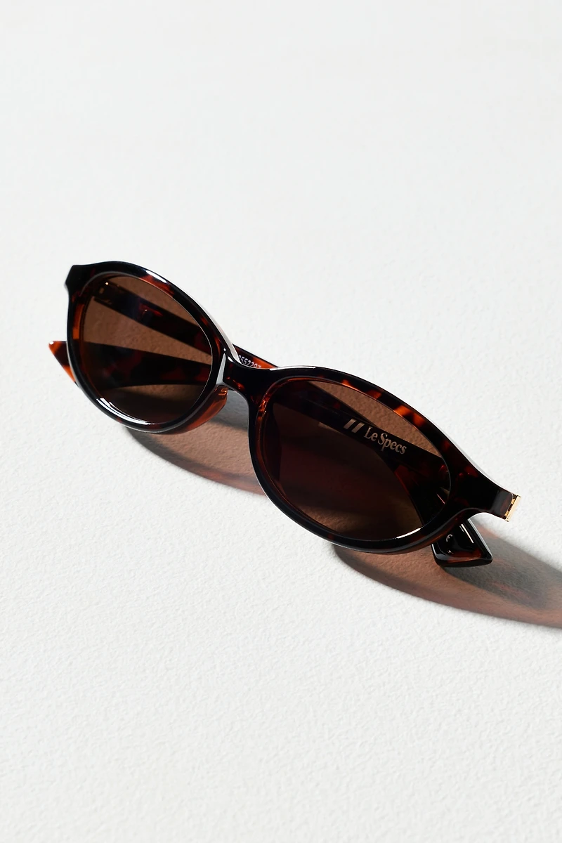 Le Specs Duskfall Slim Oval Sunglasses