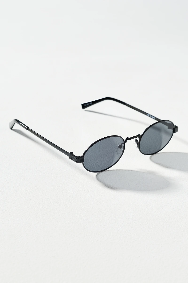 Le Specs Poseidon Oval Sunglasses