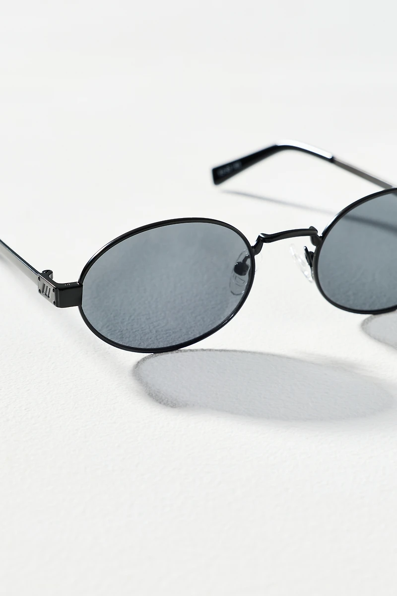 Le Specs Poseidon Oval Sunglasses